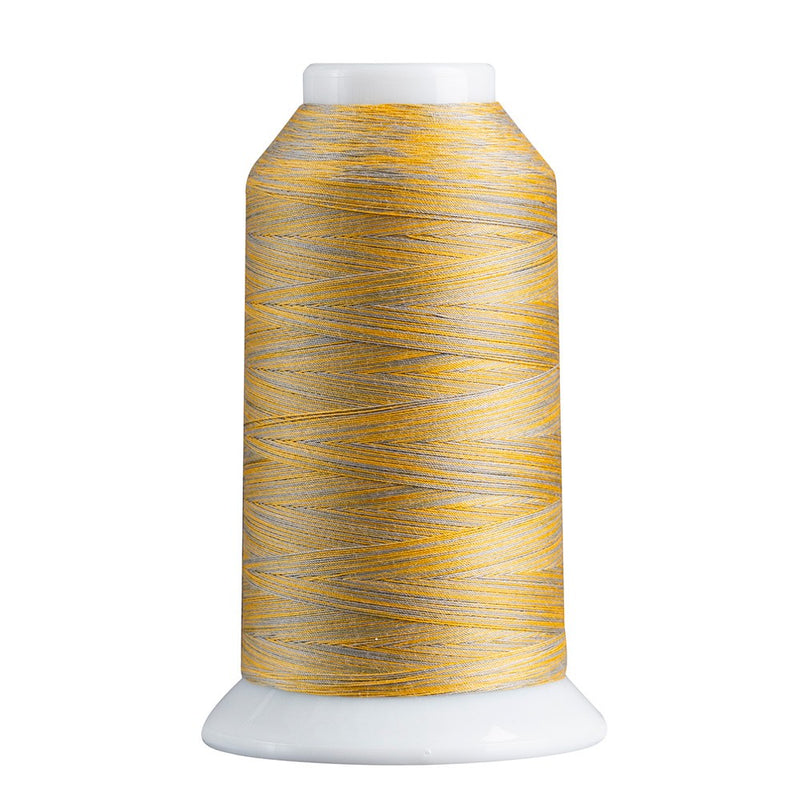 Superior Spirit 40wt Polyester 1650yd Variegated Thread Gray Gold