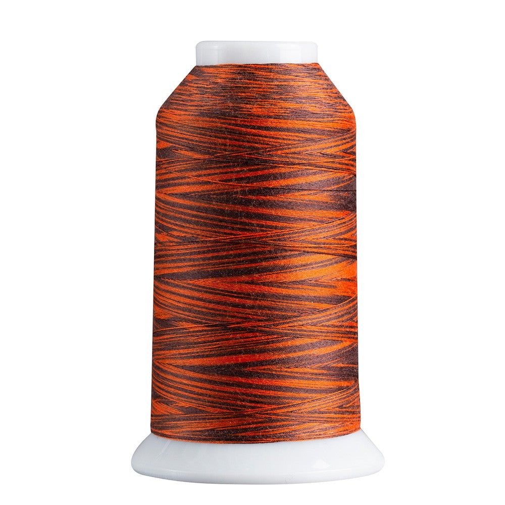 Superior Spirit 40wt Polyester 1650yd Variegated Thread Orange Brown
