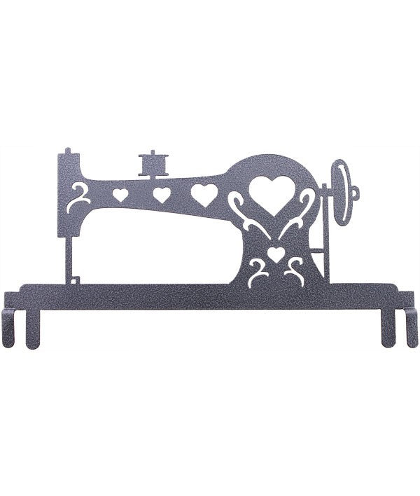 12in Sewing Machine Header Charcoal