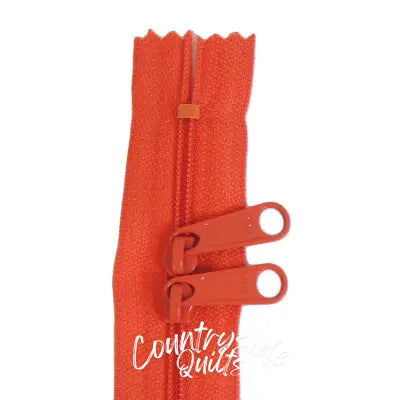 24in Clementine Zipper Double Slide