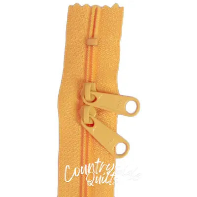 24in Daffodil Zipper Double Slide