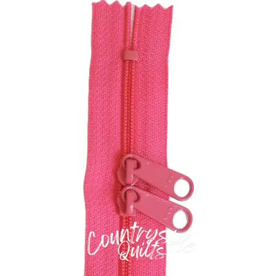 24in Punch Zipper Double Slide