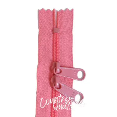 24in Salmon Zipper Double Slide