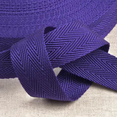 25mm Polypropylene Webbing in Purple