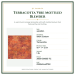 Product Specifications – Terracotta Vibe Mottled Blender
