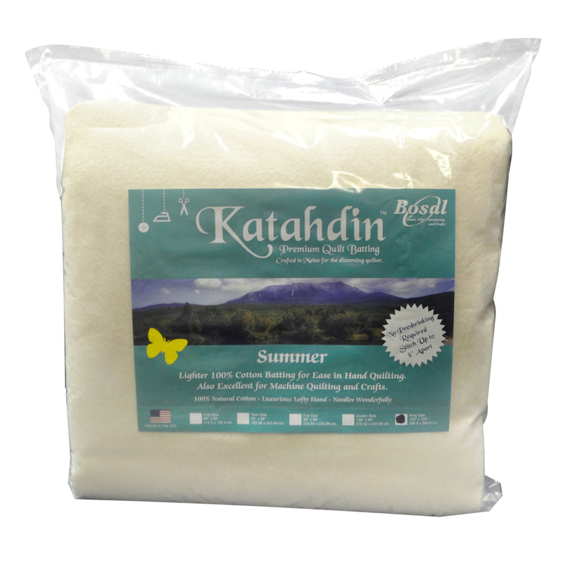 Katahdin 100% Cotton Summer 3oz 120in x 120in