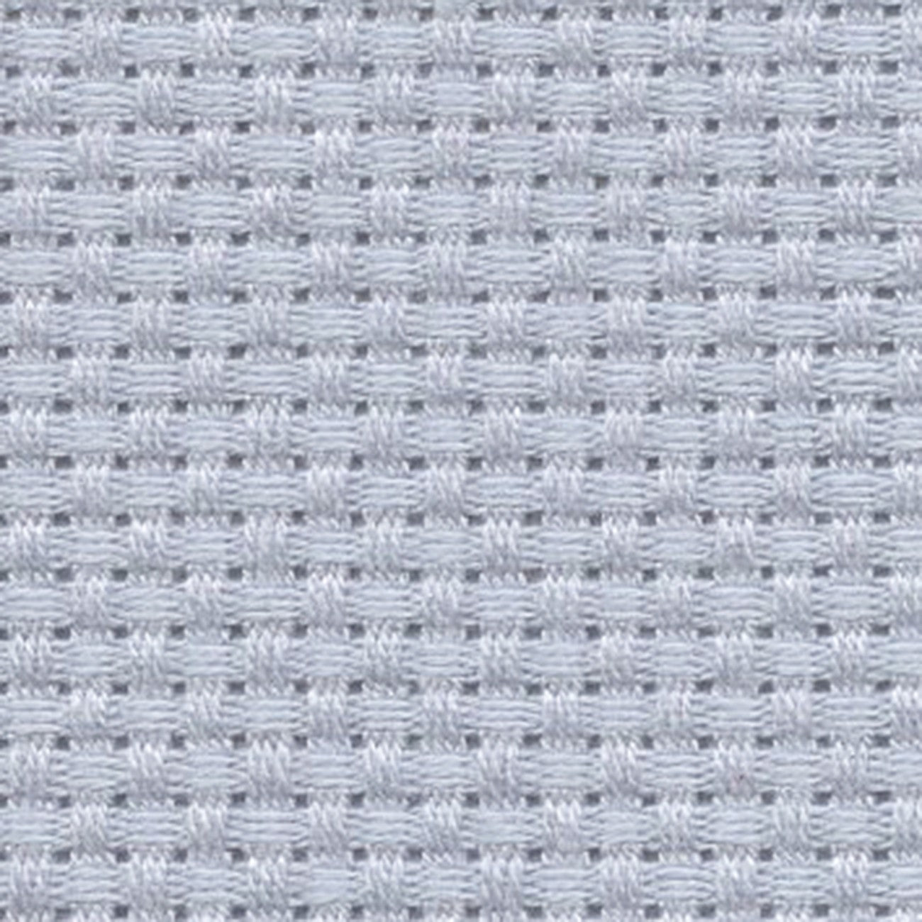 Cosmo Embroidery Cloth for Cross Stitch 16 Count Silver Grey