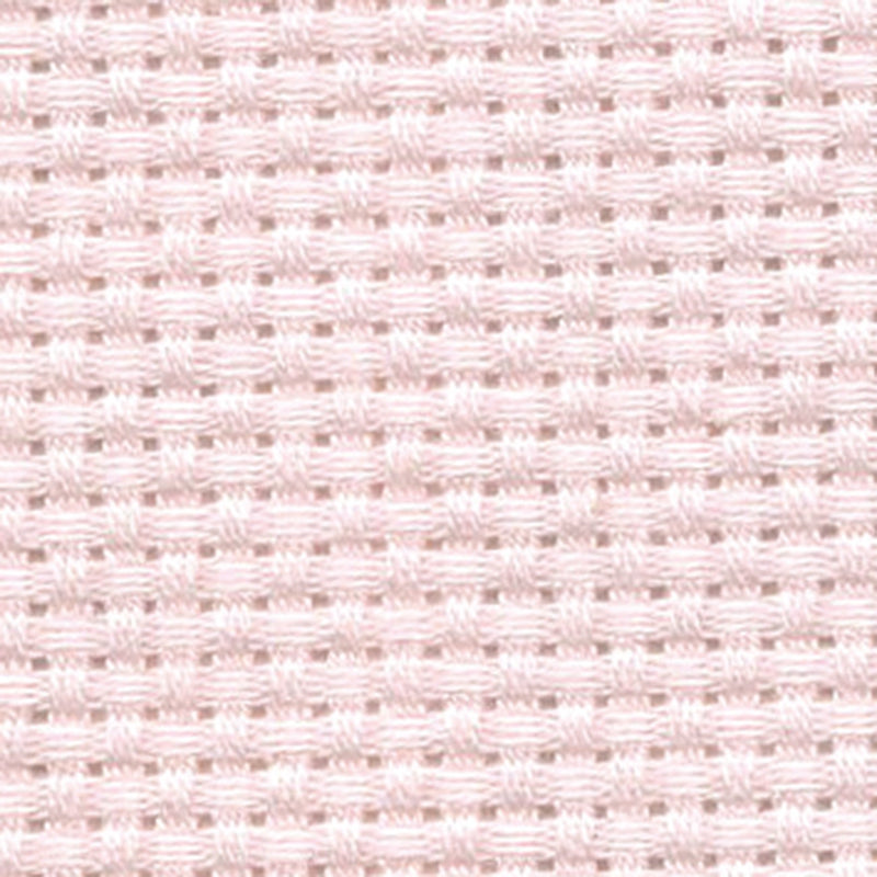 Cosmo Embroidery Cloth for Cross Stitch 16 Count Pink