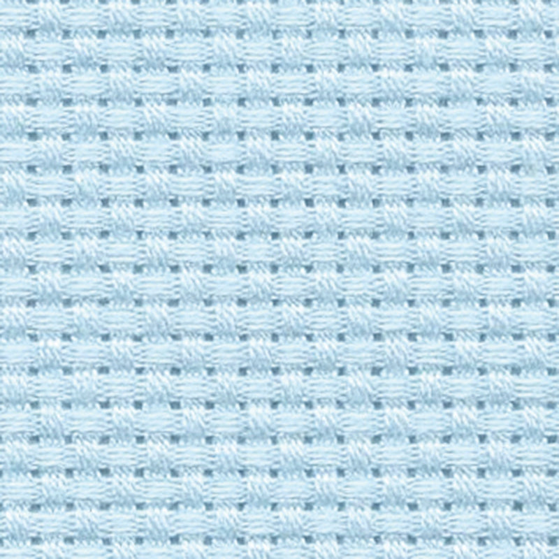 Cosmo Embroidery Cloth for Cross Stitch 16 Count Sax Blue