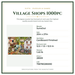 Product Specifications – Village Shops 1000pc