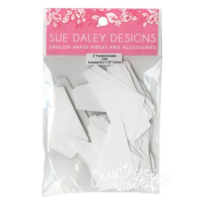2in Pointed Dresden with 4 Circles Papers (100 pieces per bag)