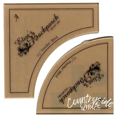 3 1/2in Small Paths Acrylic Template