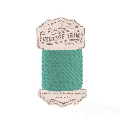 Lori Holt 3/8in Double Fold Bias Tape Dish Towel Sea Glass