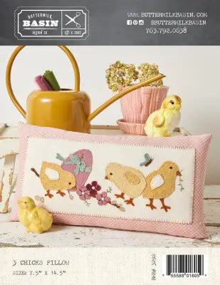 3 Chicks Pillow