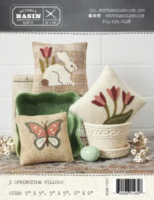 3 Springtime Pillows