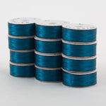 SuperBobs Polyester Bobbin 12pk L-Style Turquoise