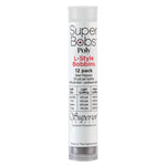 SuperBobs Polyester Bobbin 12pk L-Style Gray
