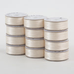 SuperBobs Polyester Bobbin 12pk L-Style Off White