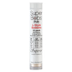 SuperBobs Polyester Bobbin 12pk L-Style Off White