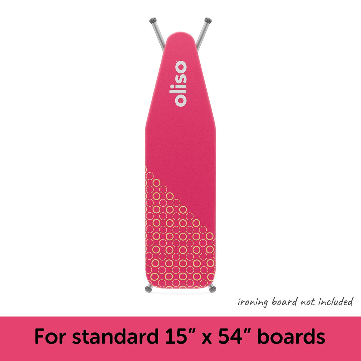 Ironing Board Cover Raspberry and Pistachio