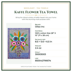 Product Specifications – Kaffe Flower Tea Towel