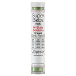 SuperBobs Polyester Bobbin 12pk M-Style Light Green