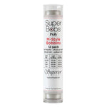 SuperBobs Polyester Bobbin 12pk M-Style Silver