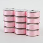 SuperBobs Polyester Bobbin 12pk M-Style Baby Pink
