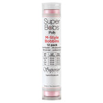SuperBobs Polyester Bobbin 12pk M-Style Baby Pink