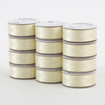 SuperBobs Polyester Bobbin 12pk M-Style Ivory