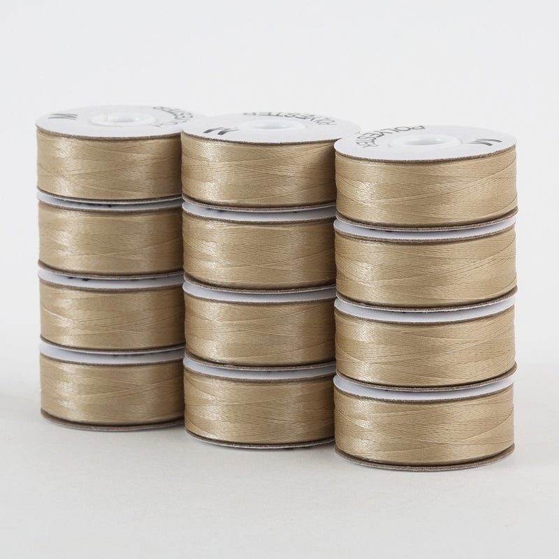 SuperBobs Polyester Bobbin 12pk M-Style Beach