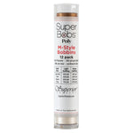 SuperBobs Polyester Bobbin 12pk M-Style Neutral