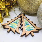 Christmas Tree Earring Eucalypt