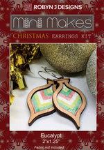 Christmas Bauble Earring Eucalypt