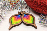 Christmas Bauble Earring Walnut