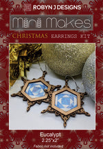 Christmas Snowflake Earring Eucalypt