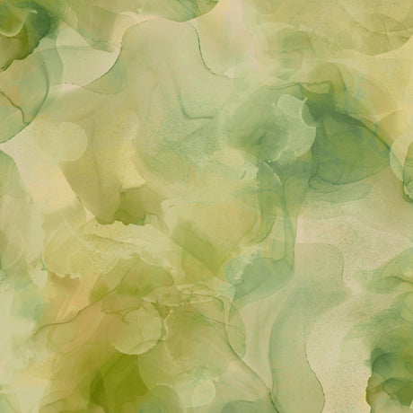 Pistachio Aura Watercolor Blender fabric swatch