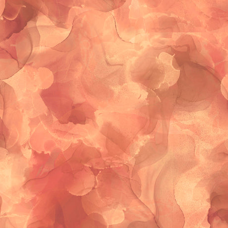 Terracotta Aura Watercolor Blender fabric swatch