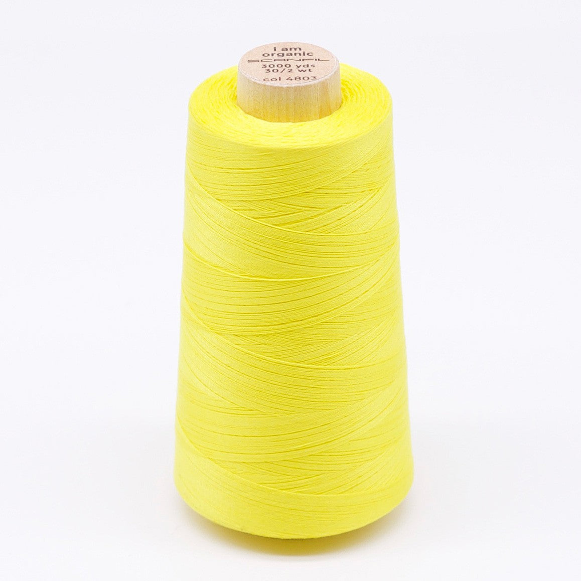 Scanfil Organic Cotton Thread 30wt Solid 3,000yd Illuminating