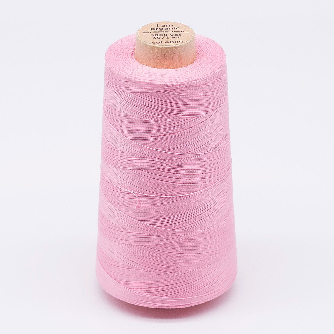 Scanfil Organic Cotton Thread 30wt Solid 3,000yd Candy Pink