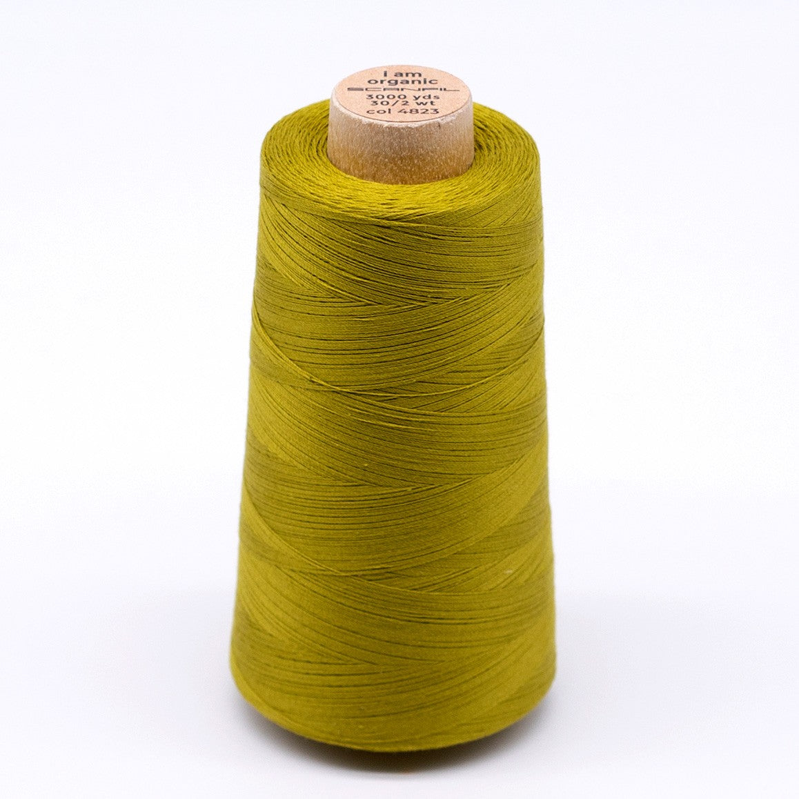 Scanfil Organic Cotton Thread 30wt Solid 3,000yd Green Envy