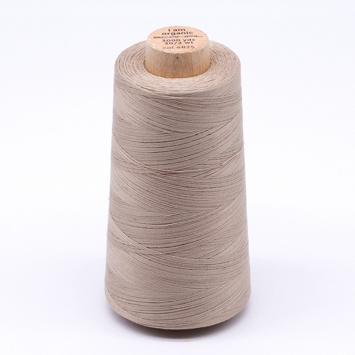 Scanfil Organic Cotton Thread 30wt Solid 3,000yd Crockery