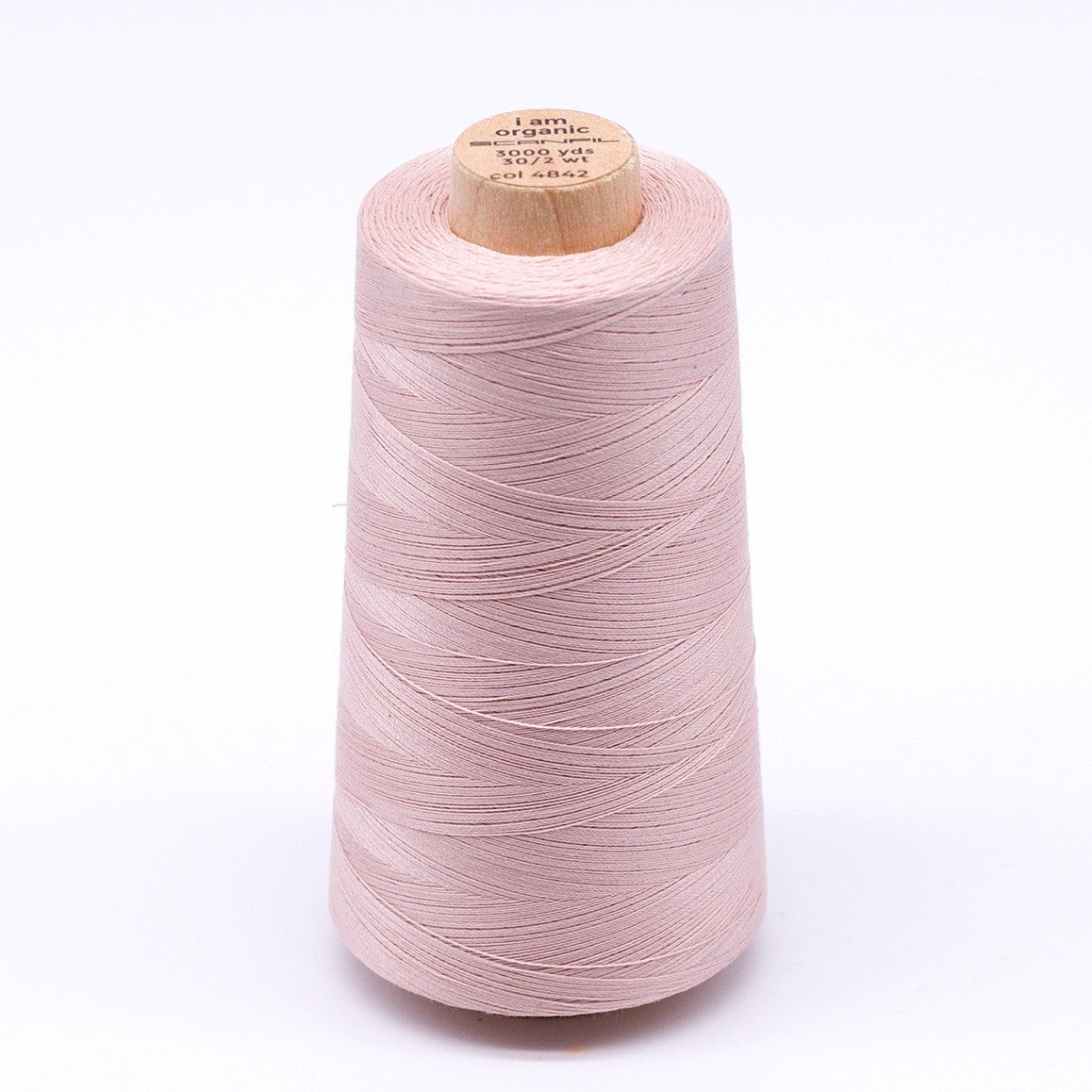 Scanfil Organic Cotton Thread 30wt Solid 3,000yd Rose Smoke