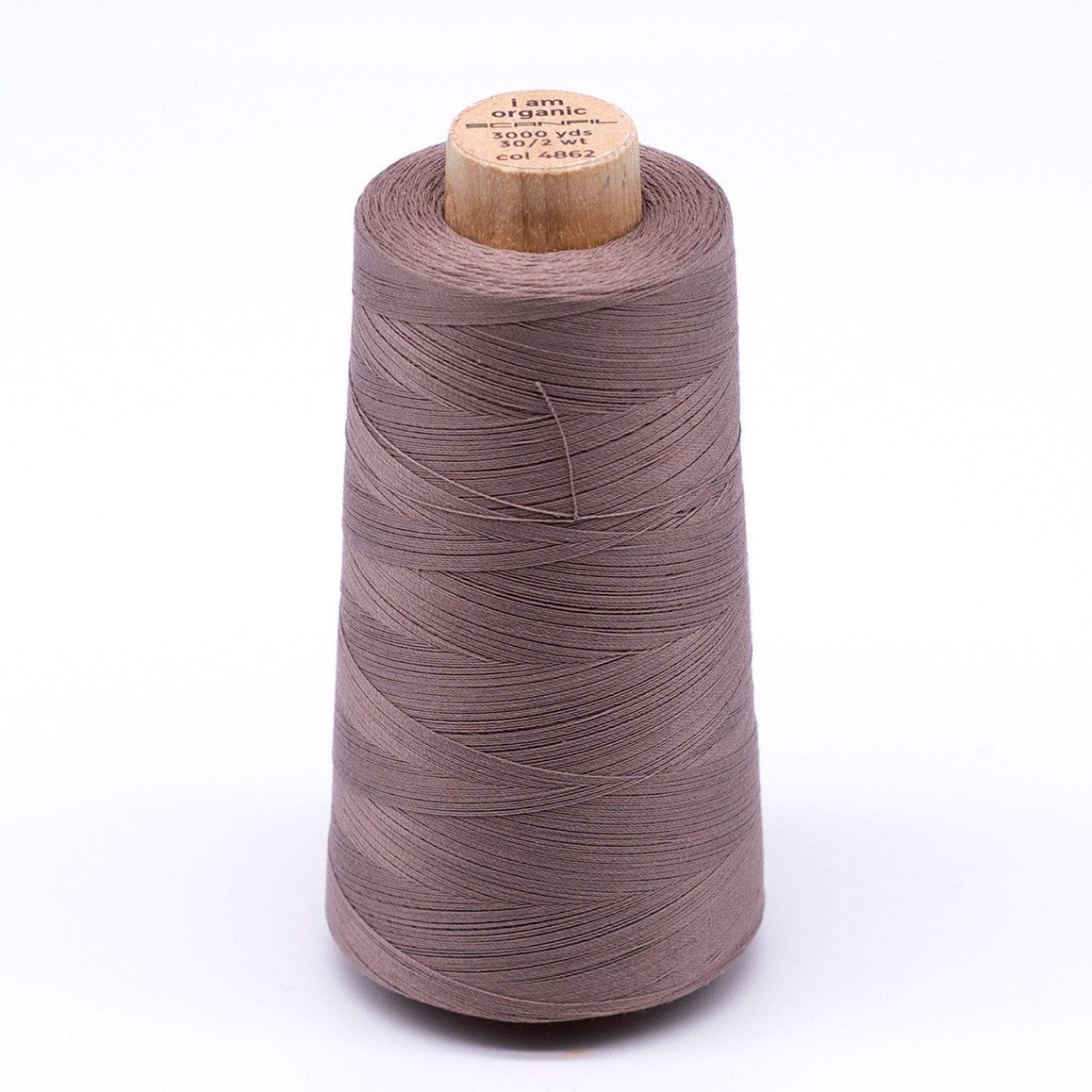 Scanfil Organic Cotton Thread 30wt Solid 3,000yd Antier