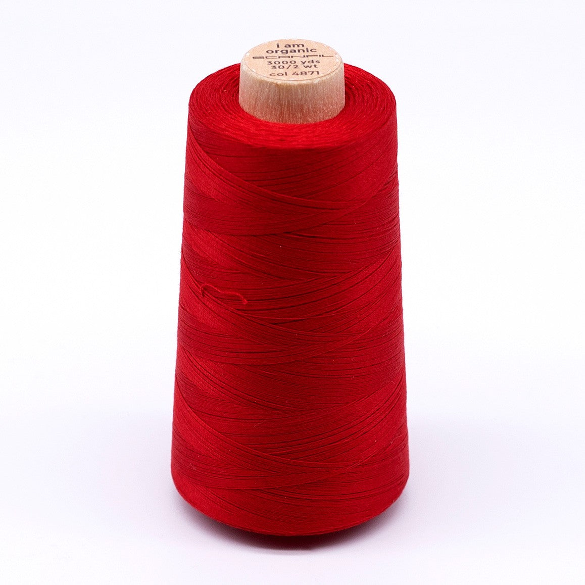 Scanfil Organic Cotton Thread 30wt Solid 3,000yd Rubocondo