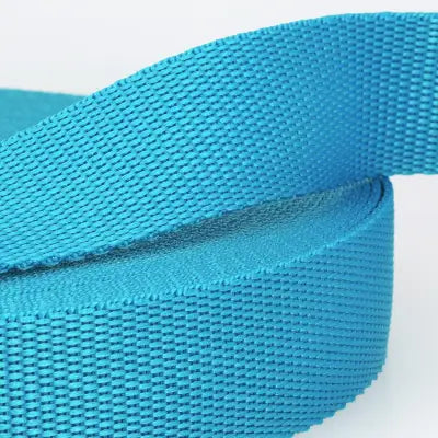 30mm Polypropylene Webbing in Turquoise