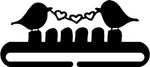 6in Love Bird Split Bottom Holder