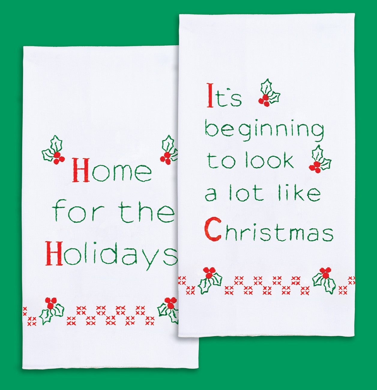 Looks Like Christmas Decorative Hand Towels