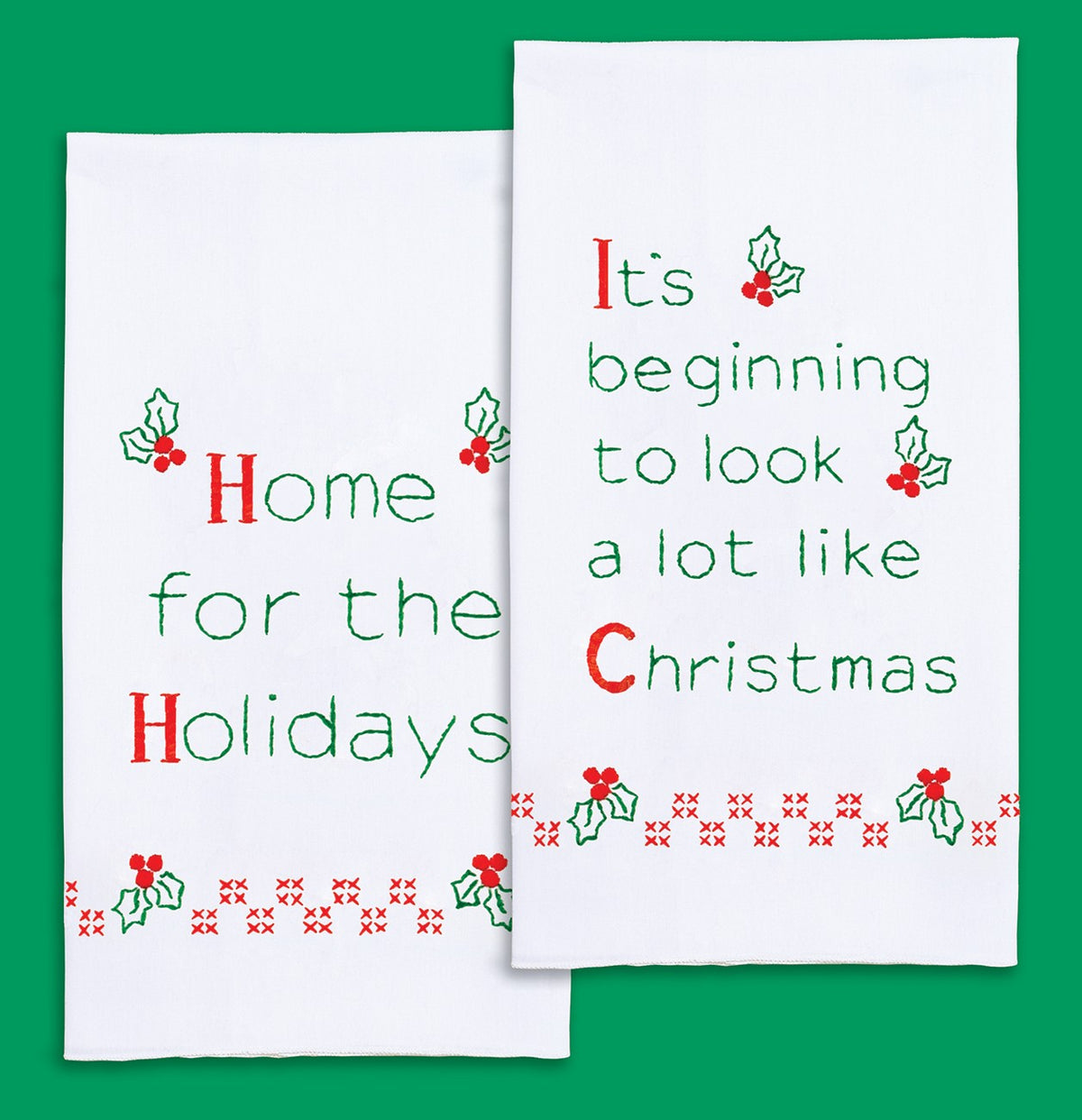 Looks Like Christmas Decorative Hand Towels