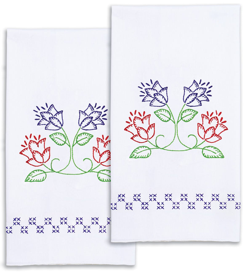 Tulips Decorative Hand Towels